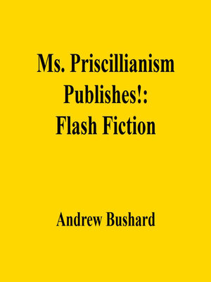 cover image of Ms. Priscillianism Publishes!